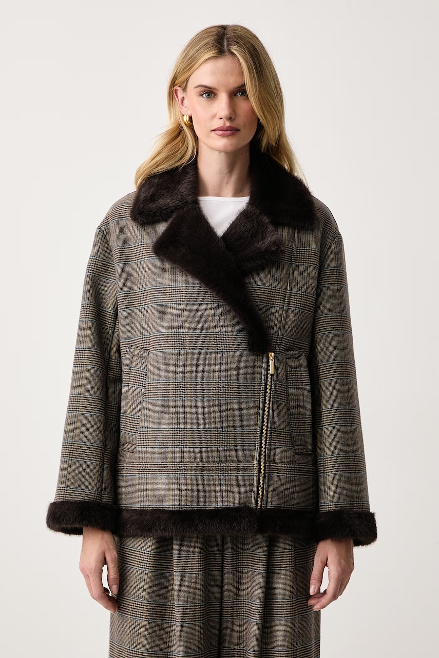 Armani Exchange  bunda dámska s vlnou