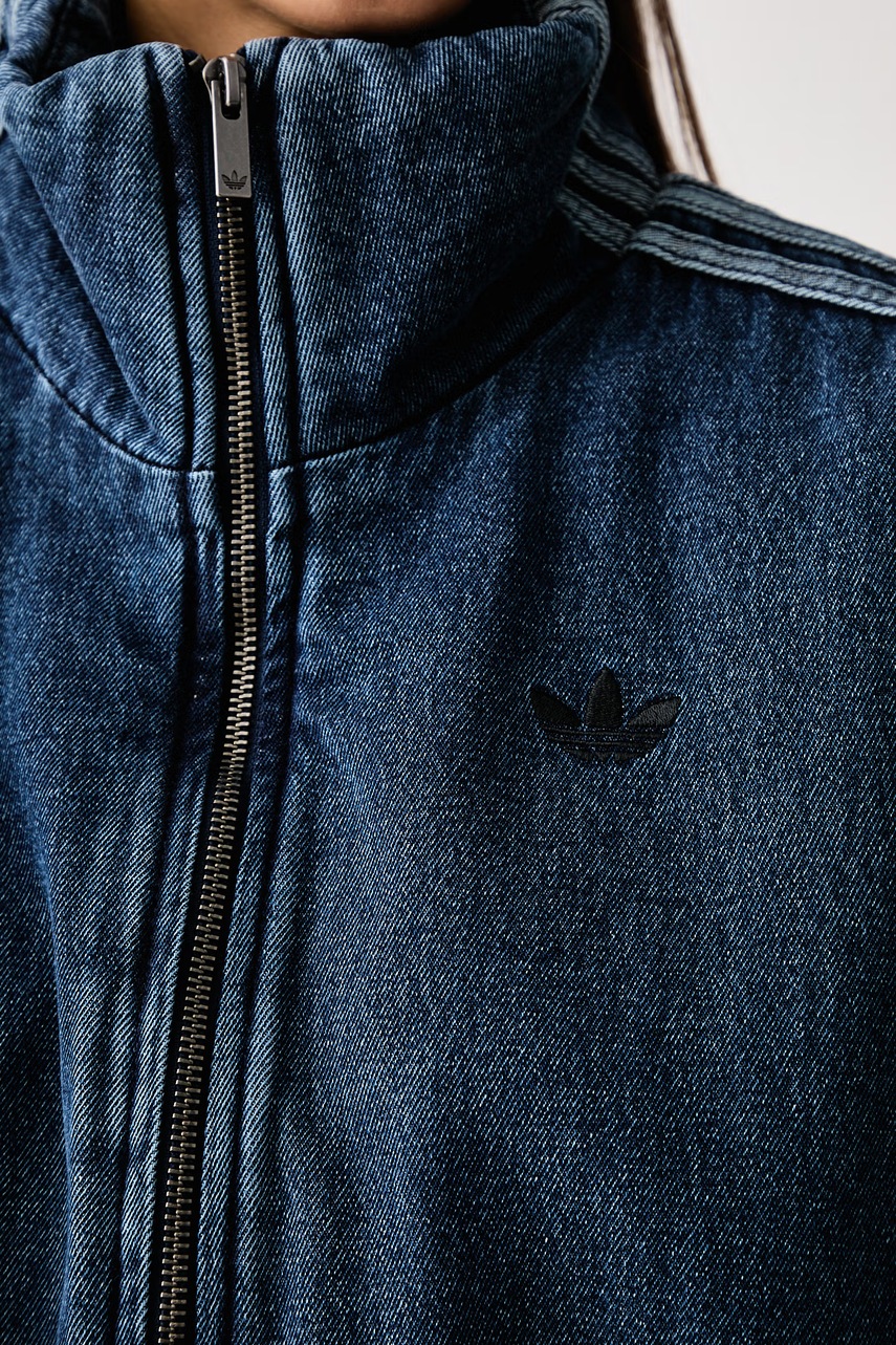 adidas Originals adidas Originals μεταβατικό μπουφάν γυναικείο ντένιμ Firebird - 5