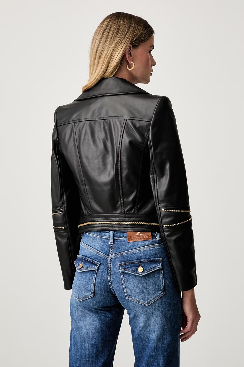 Elisabetta Franchi Elisabetta Franchi δερμάτινο γυναικείο - 3