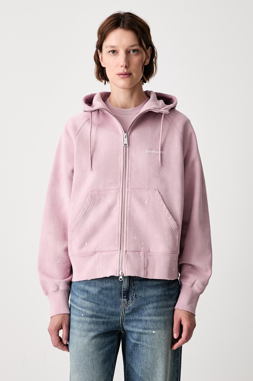 Carhartt WIP W Hooded Painter bluza rozpinana bawełniana damska