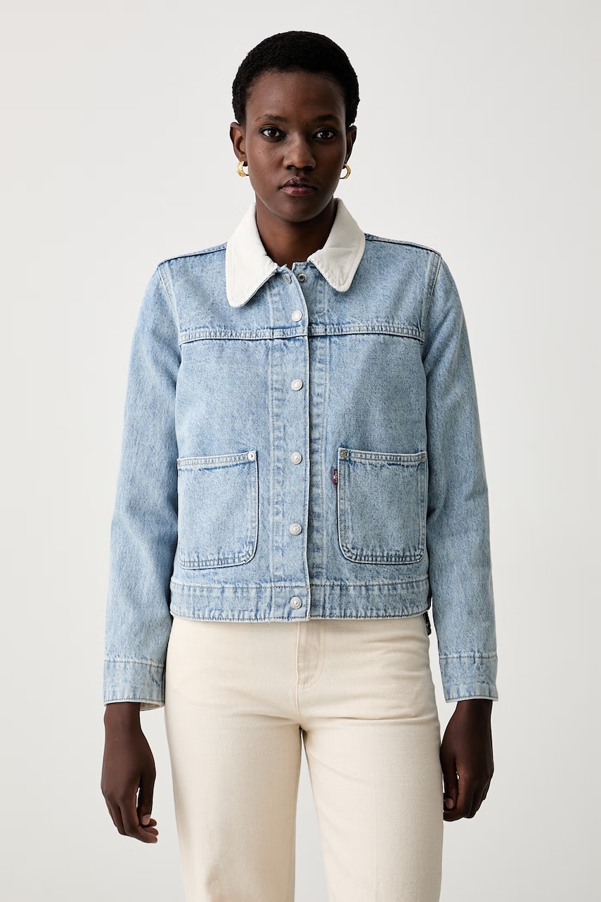 Levi's bunda dámska rifľová UTILITY OG