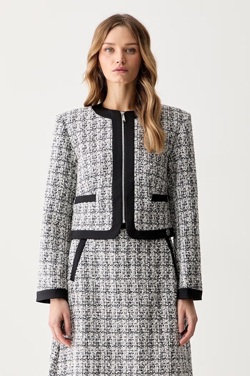 Karl Lagerfeld sacou pentru femei cu amestec de lână