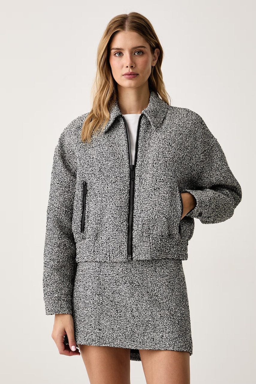 MICHAEL Michael Kors  jachetă scurtă pentru femei cu bumbac