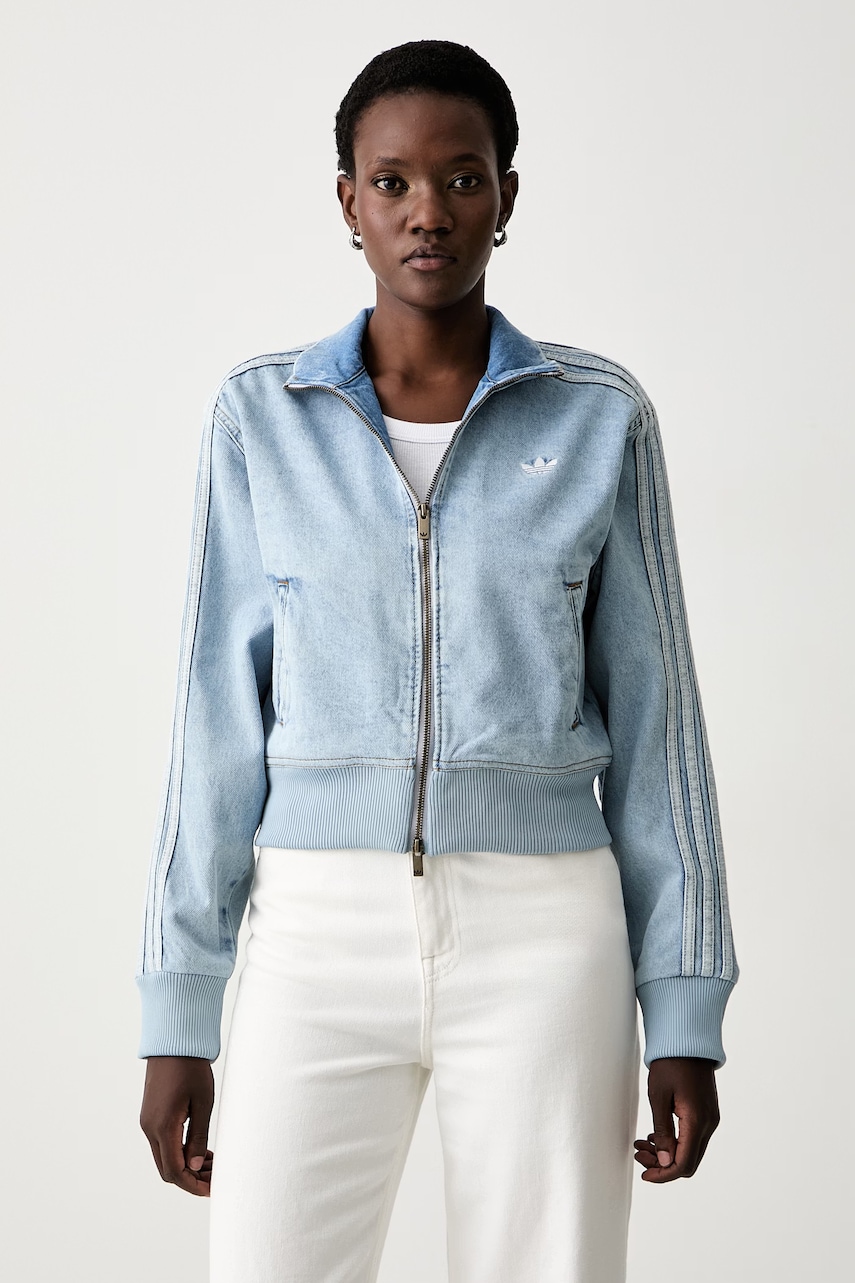 adidas Originals prijelazna jakna za žene traper Firebird