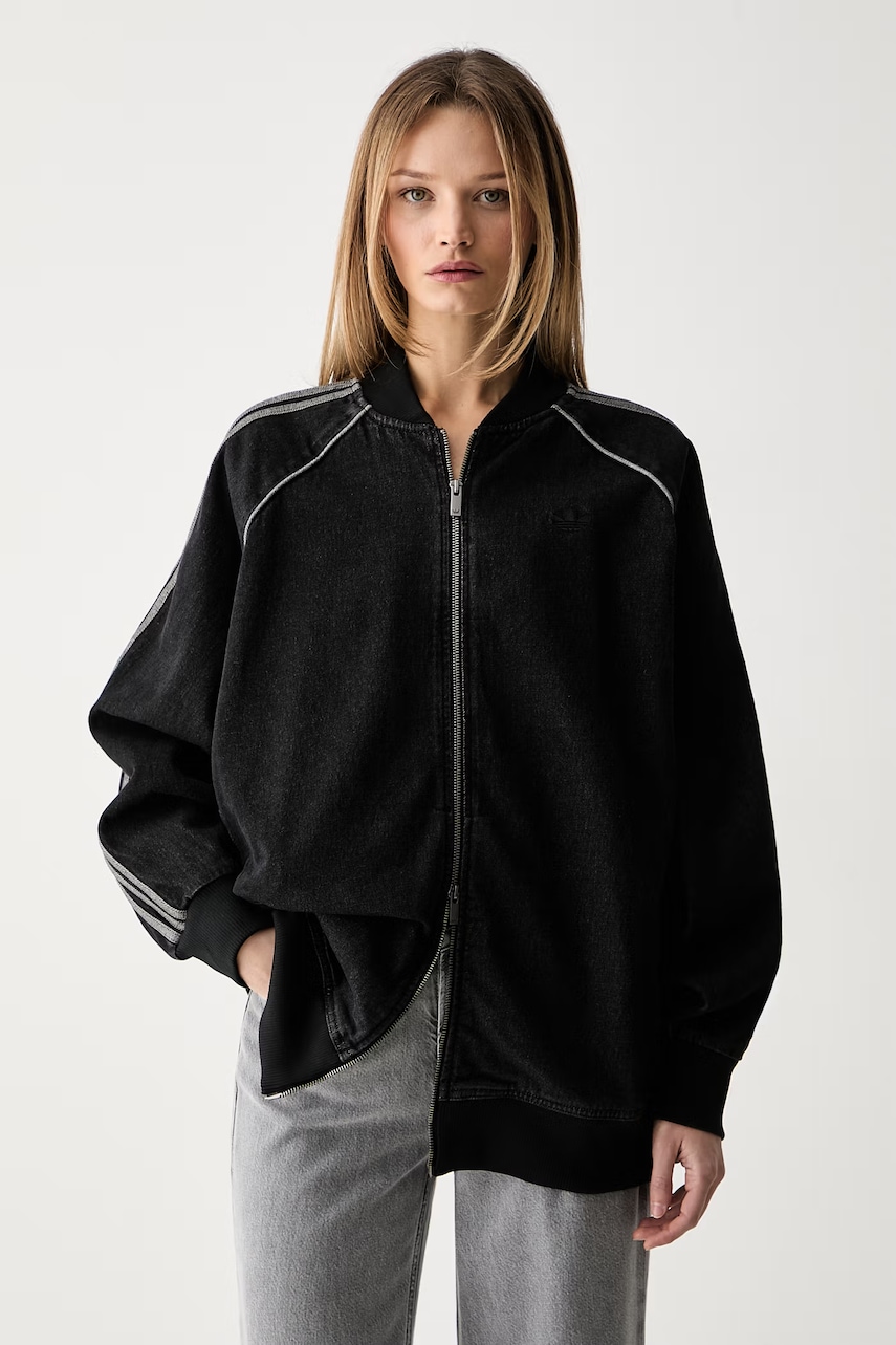 adidas Originals kurtka damska jeansowa