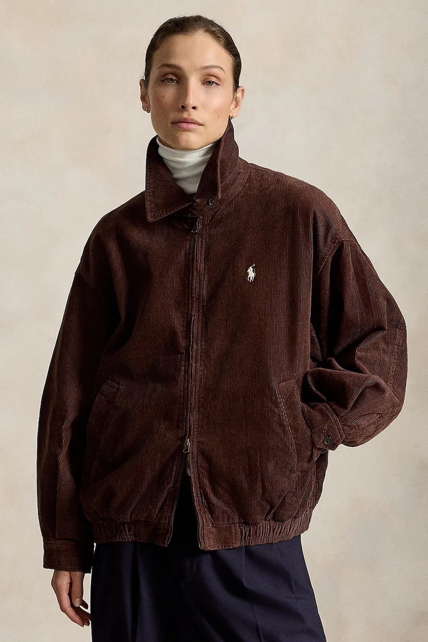 Polo Ralph Lauren jachetă pentru femei cu bumbac