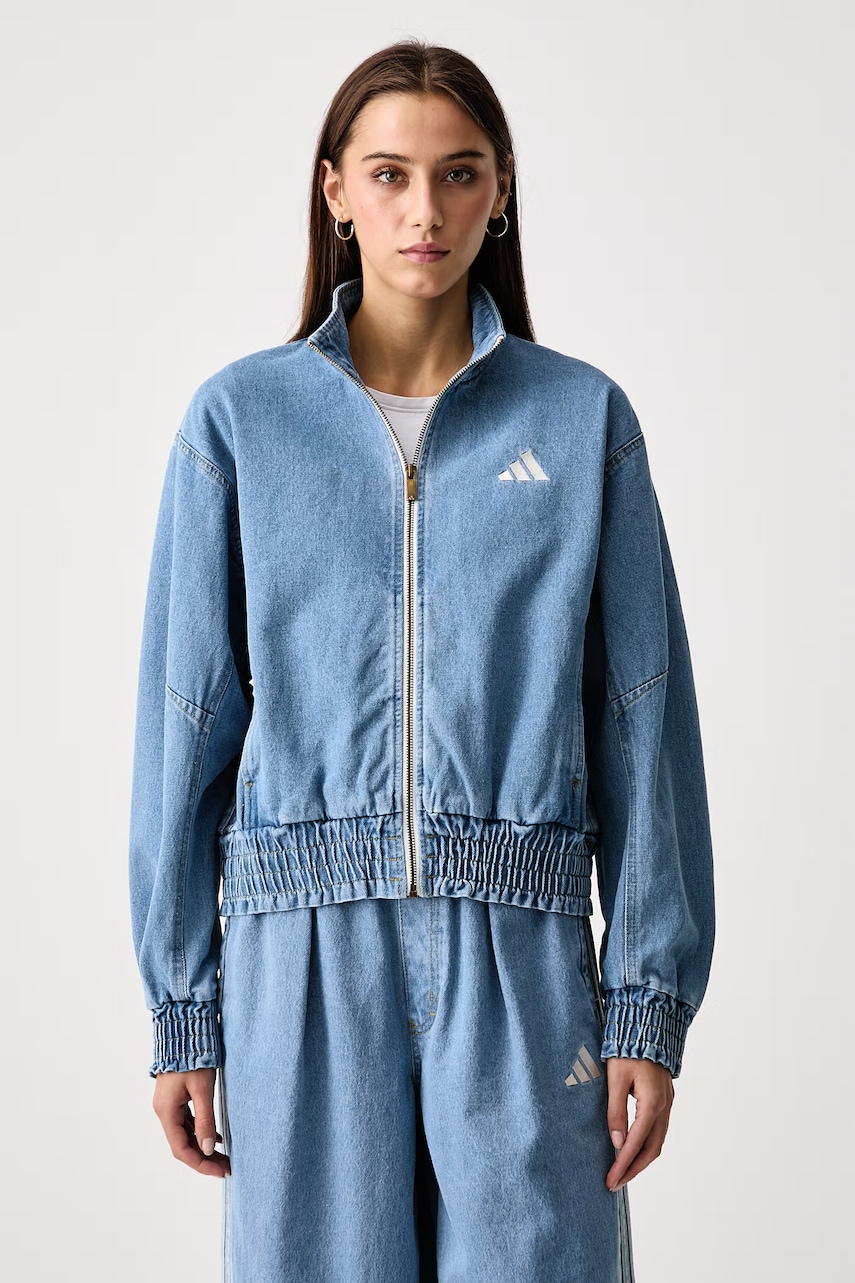 adidas traper jakna za žene od pamuka Denim Pack