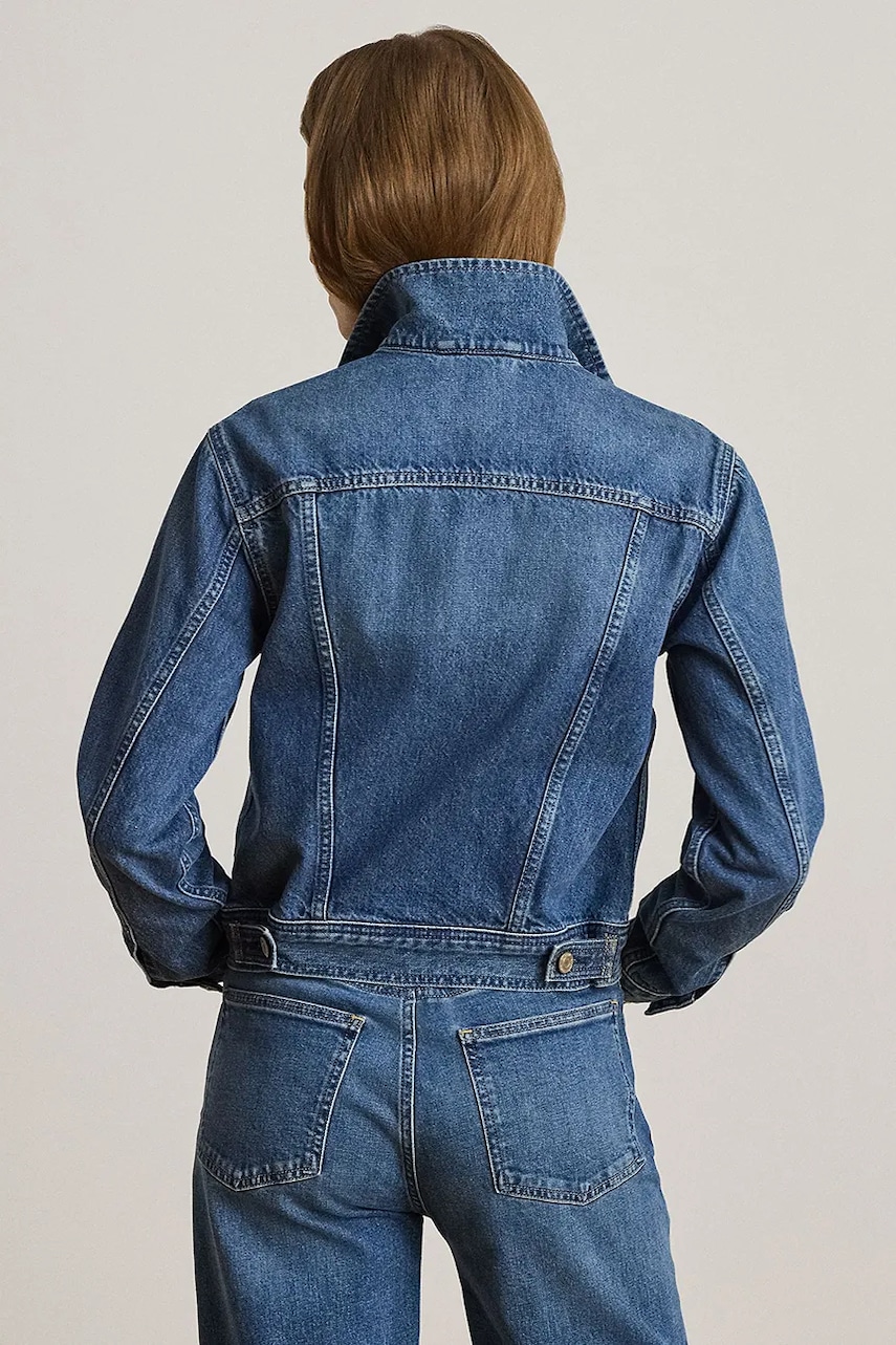 Lauren Ralph Lauren bunda dámska rifľová
