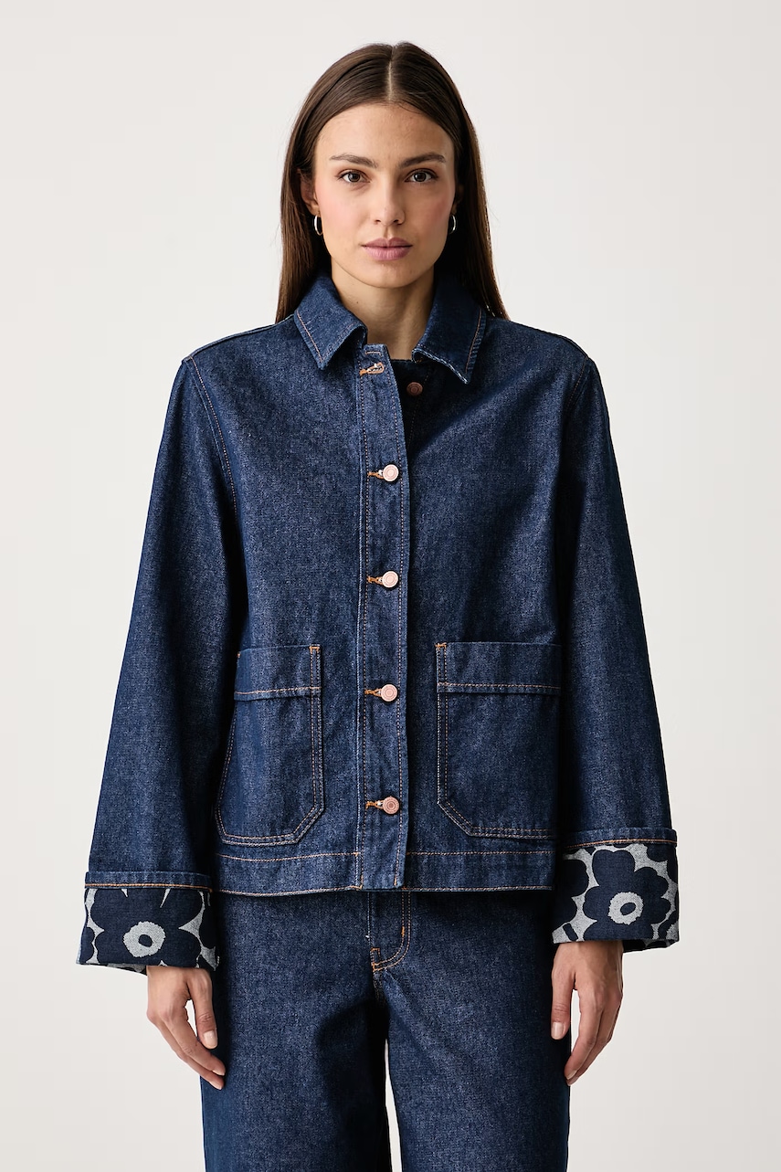 Marimekko  jachetă pentru femei din denim