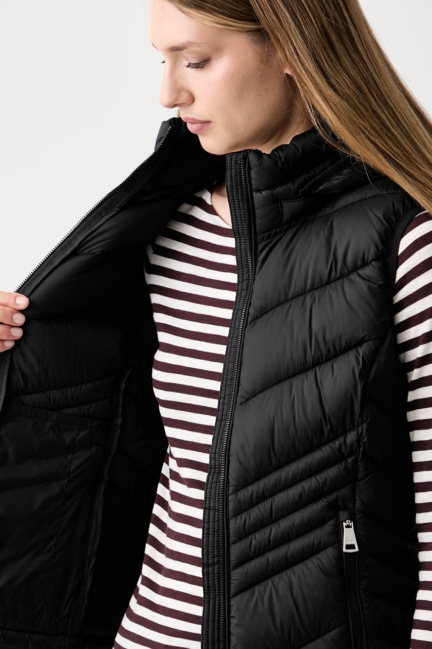 DKNY vesta s kapucí dámská (obrázek 6)