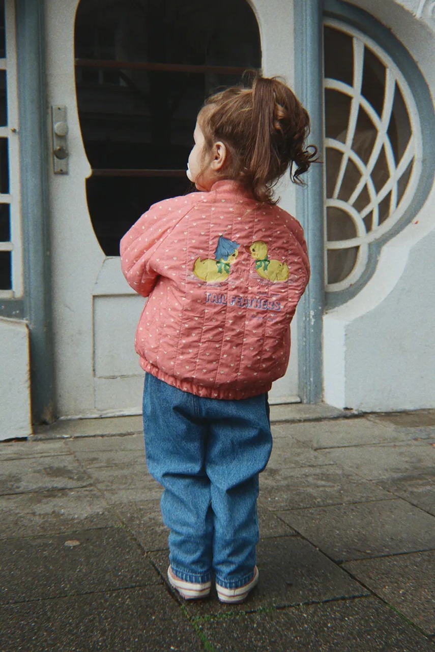Konges Sløjd bomber dětský JUNO DUCKLING PRINTED BOMBER JACKET (obrázek 9)