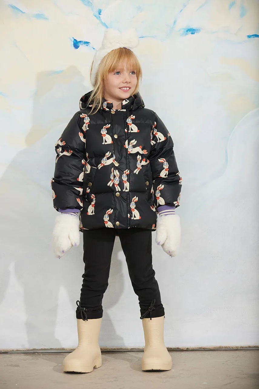 Mini Rodini  páperová bunda detská Rabbits (obrázok 8)