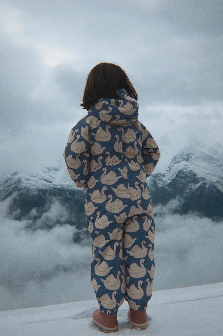 Konges Sløjd  salopetă pentru copii NOHR SNOWSUIT PRINT