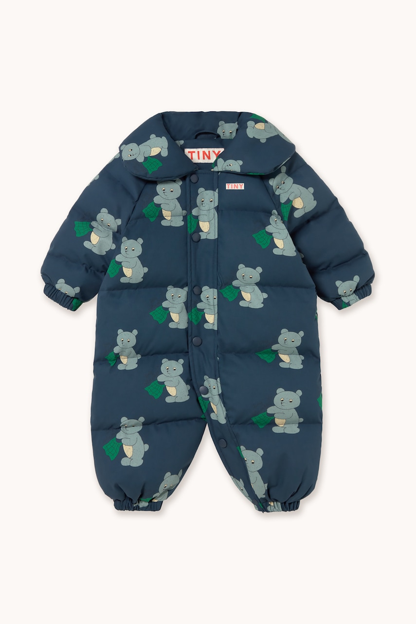 Tinycottons kombinezon za bebe s pamukom BEARS PADDED OVERALL