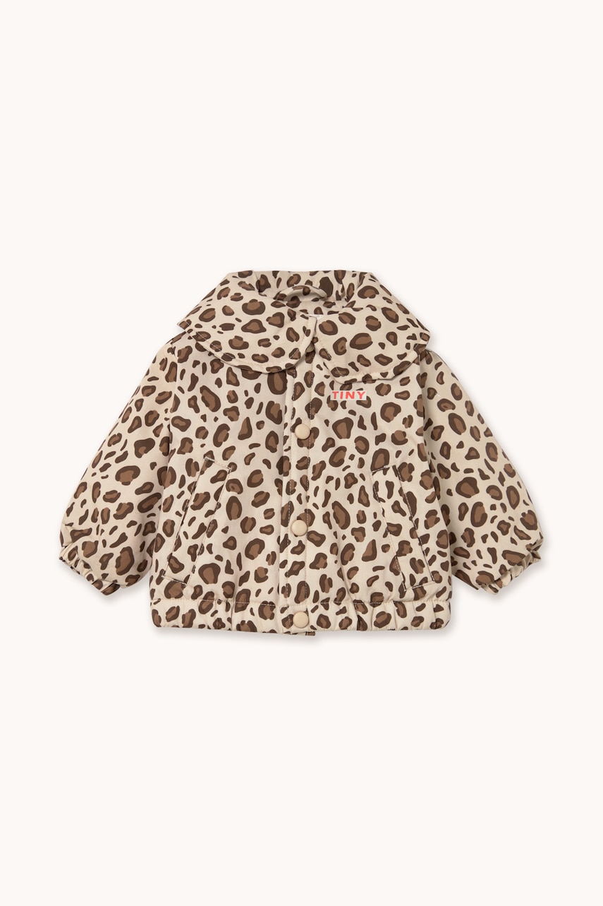 Tinycottons jakna za bebe s pamukom ANIMAL PRINT BABY PADDED JACKET