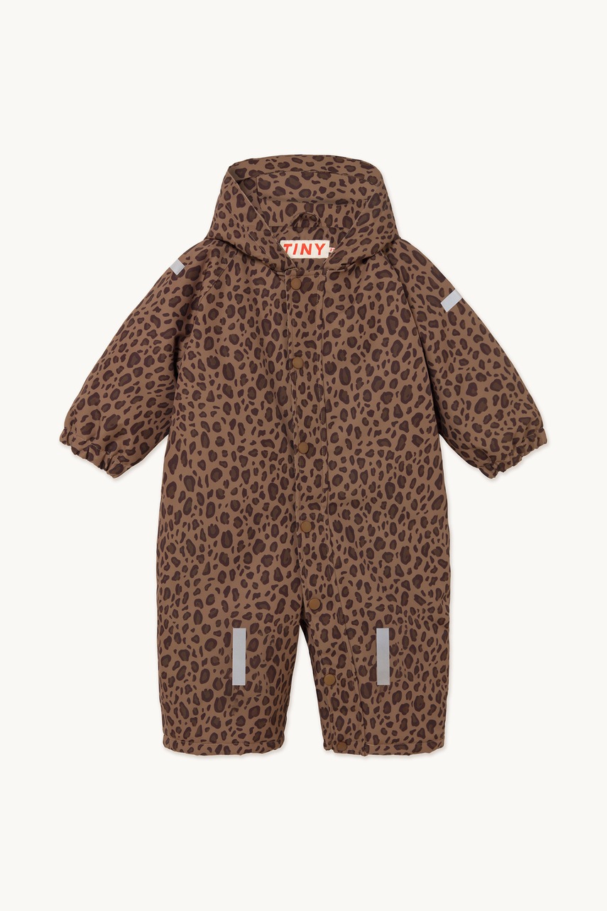 Tinycottons  zimní kombinéza dětská ANIMAL PRINT SNOW ONE-PIECE