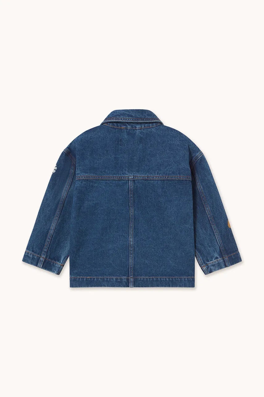 Tinycottons džínová bunda dětská bavlněná TINY APPLES JACKET (obrázek 3)