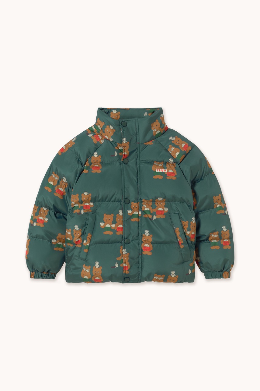Tinycottons  капитонирано яке за деца TINY TEA ROOM SHORT PADDED JACKET