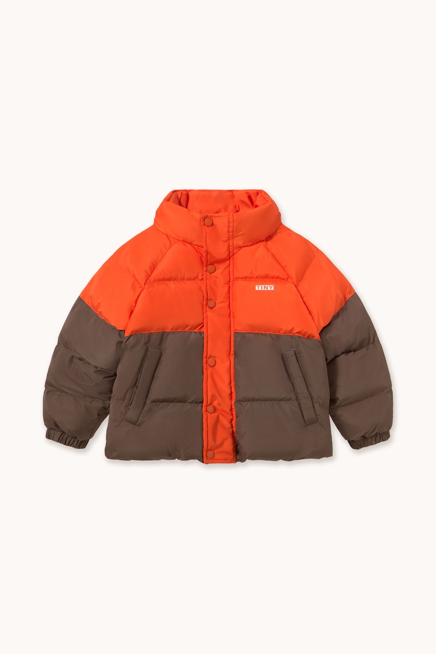 Tinycottons  капитонирано яке за деца COLOR BLOCK SHORT PADDED JACKET