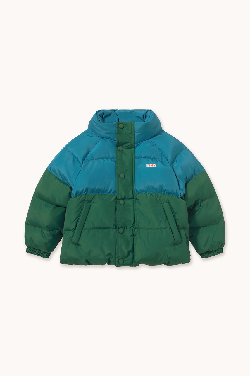 Tinycottons  капитонирано яке за деца COLOR BLOCK SHORT PADDED JACKET