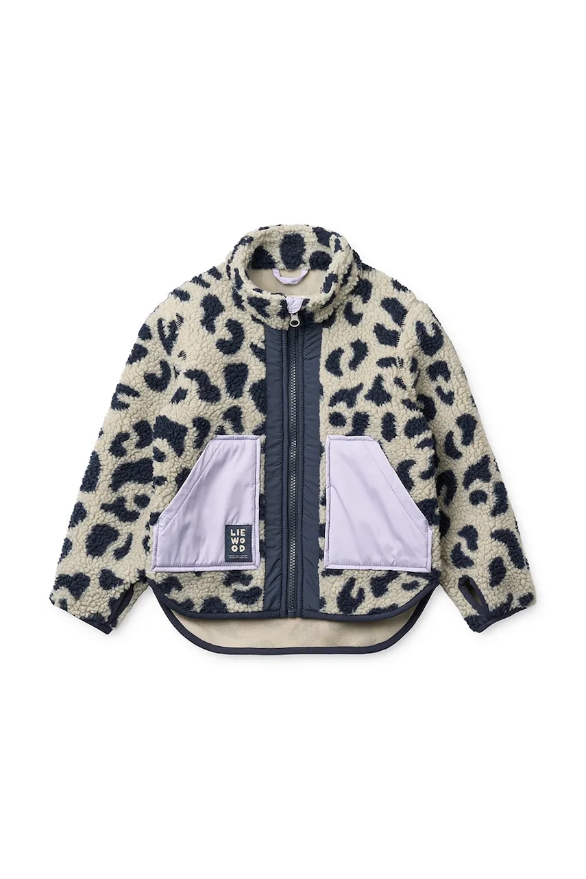 Liewood μπλούζα με κουμπιά παιδική φλις Noam Pile Jacket