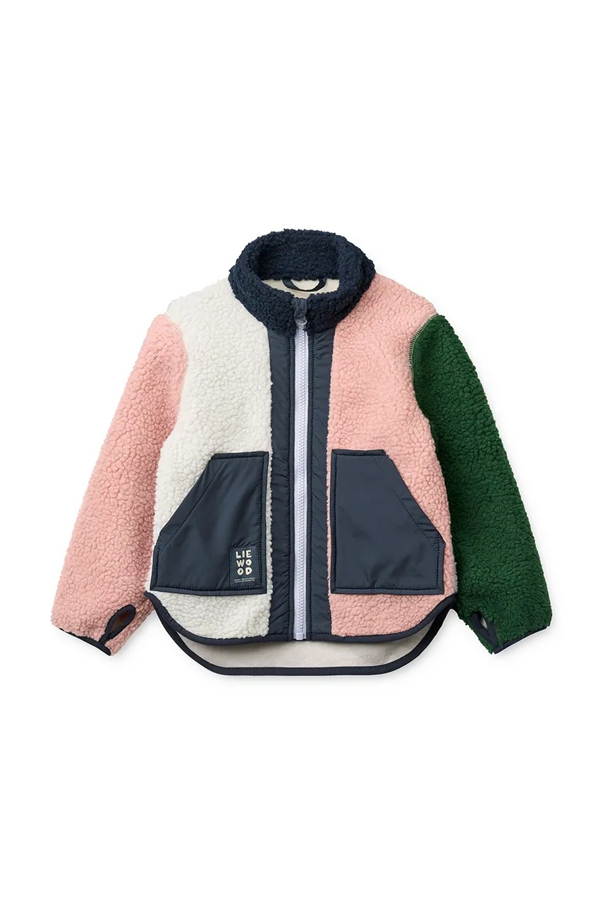 Liewood hanorac cu fermoar pentru copii din polar Noam Pile Jacket