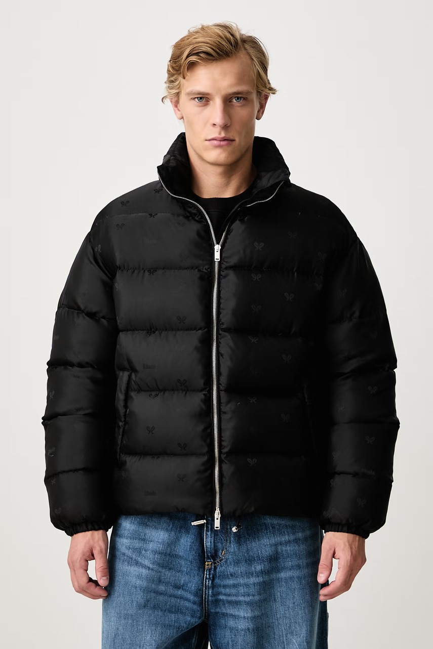 RHUDE  Paisley Jacquard kurtka puchowa męska
