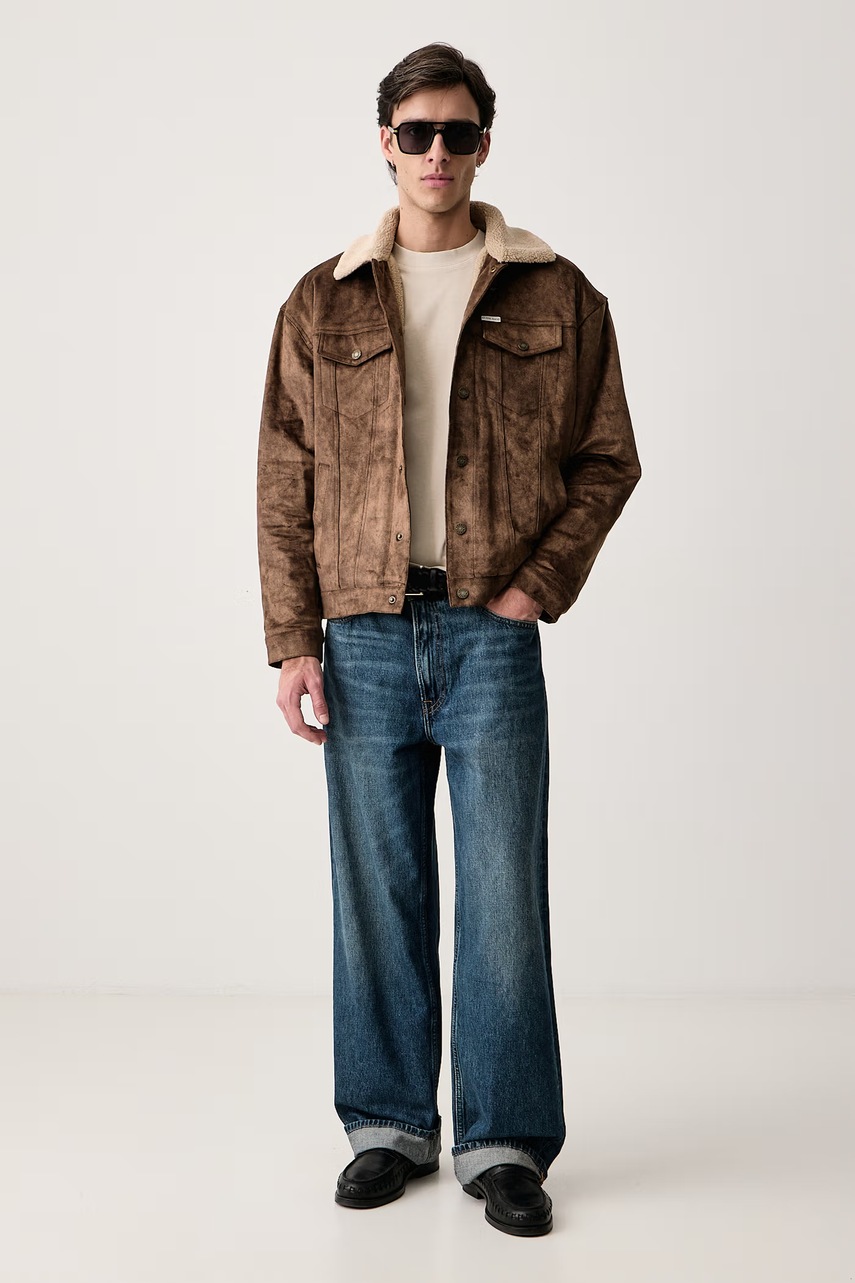 Guess Jeans  яке тип риза мъжко от кадифе
