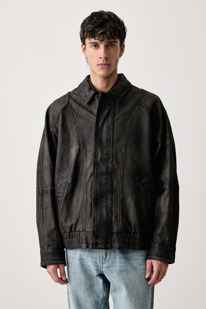 Levi's μπουφάν ανδρικό δερμάτινο JABRIL LEATHER