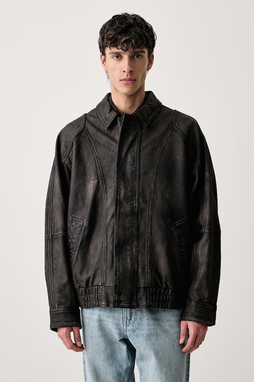 Levi's μπουφάν ανδρικό δερμάτινο JABRIL LEATHER