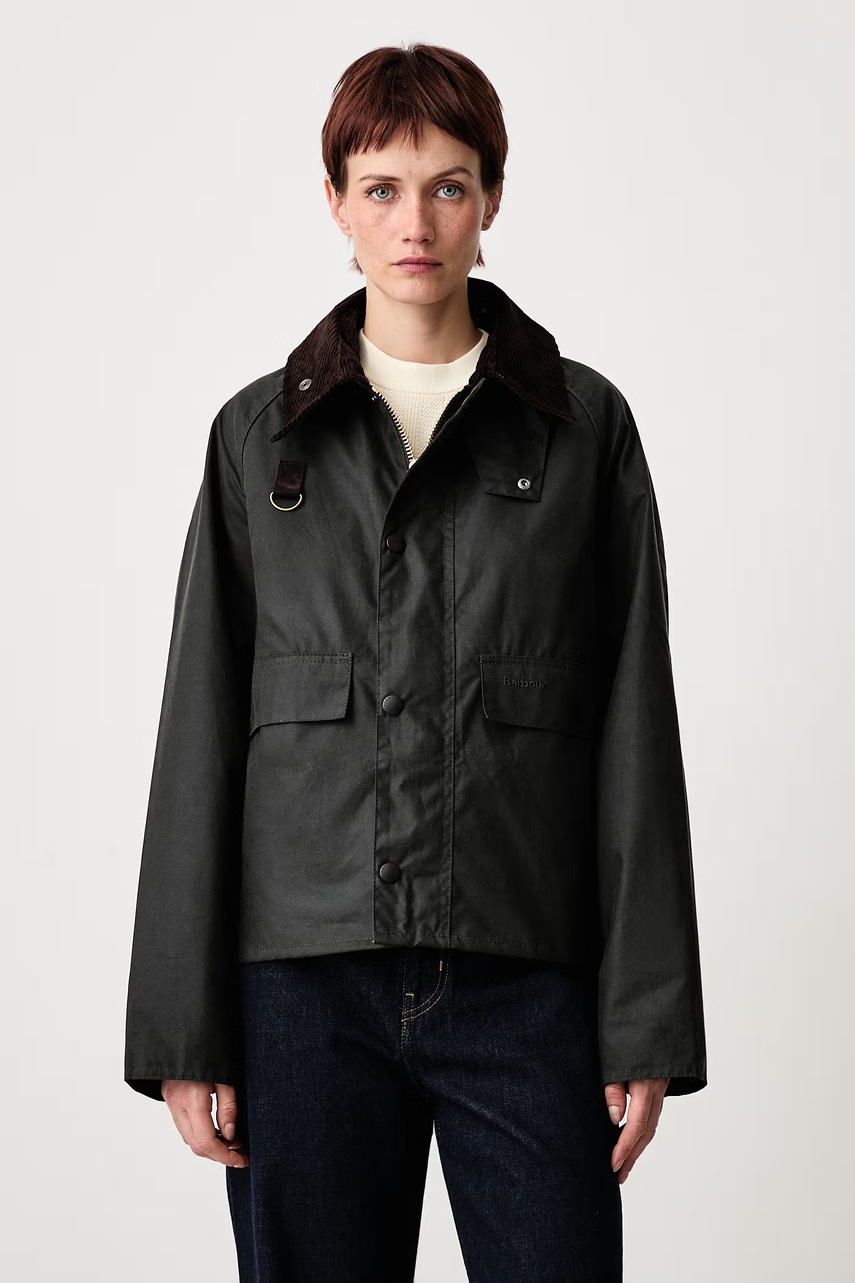 Barbour  Spey Wax Jacket jachetă scurtă pentru femei din bumbac