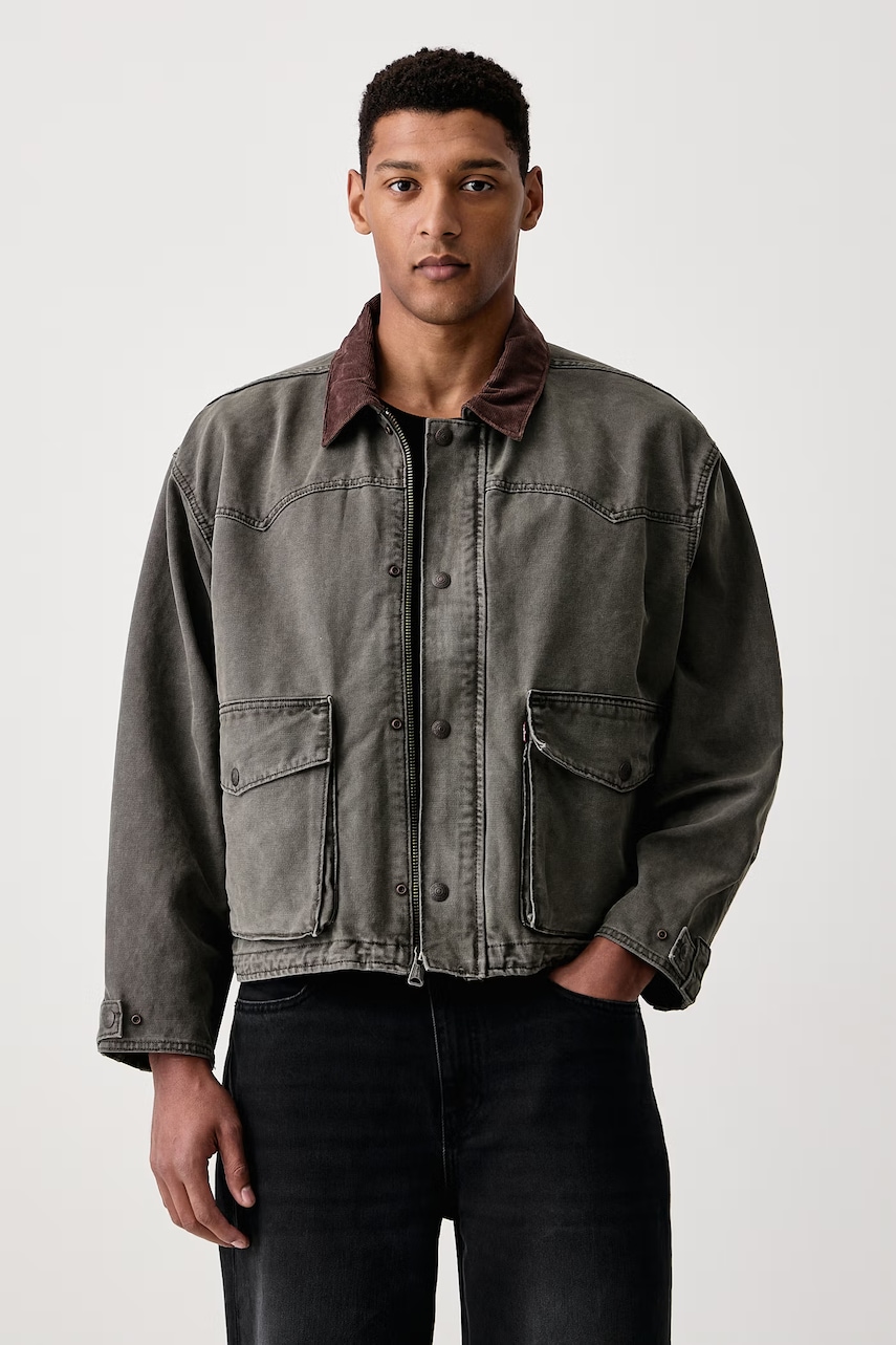 Levi's  prechodná bunda pánska bavlnená HILLTOP