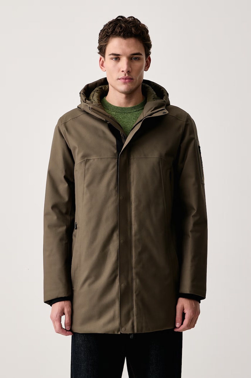 BOSS Green χειμερινό μπουφάν ανδρικό OW_Hexatech Parka