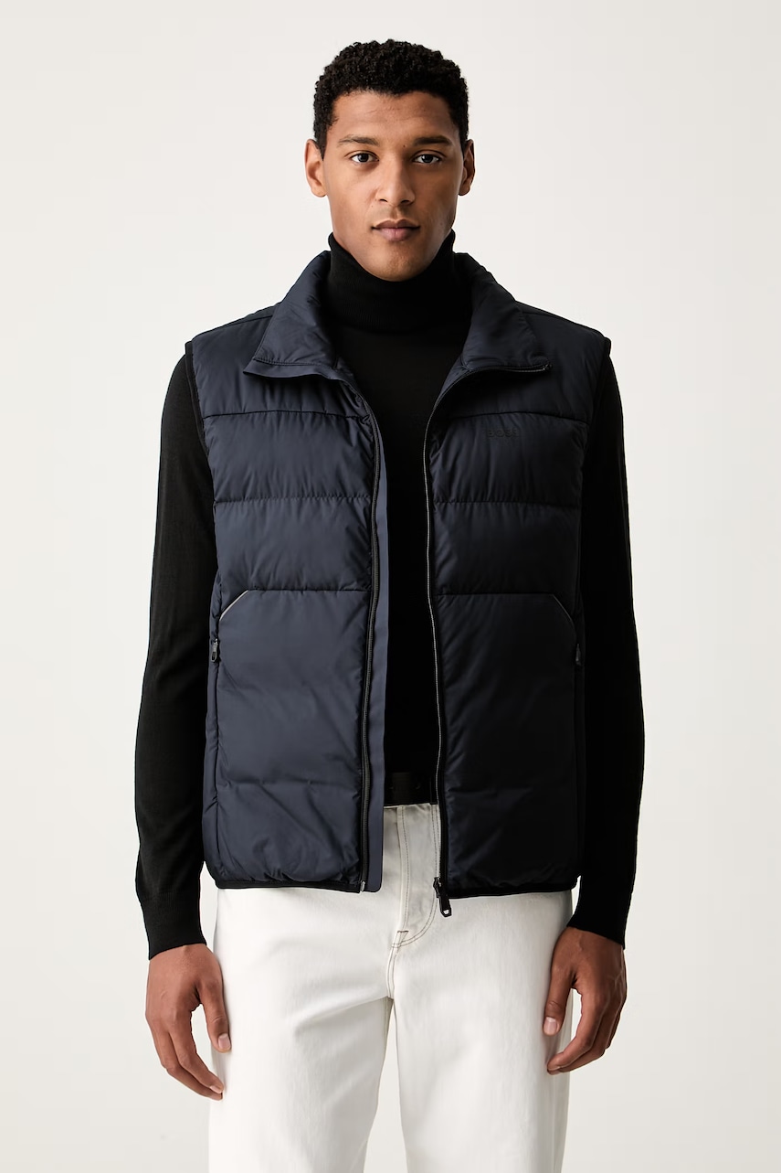 BOSS Green vesta pánska OW_Urbanex Puffer V