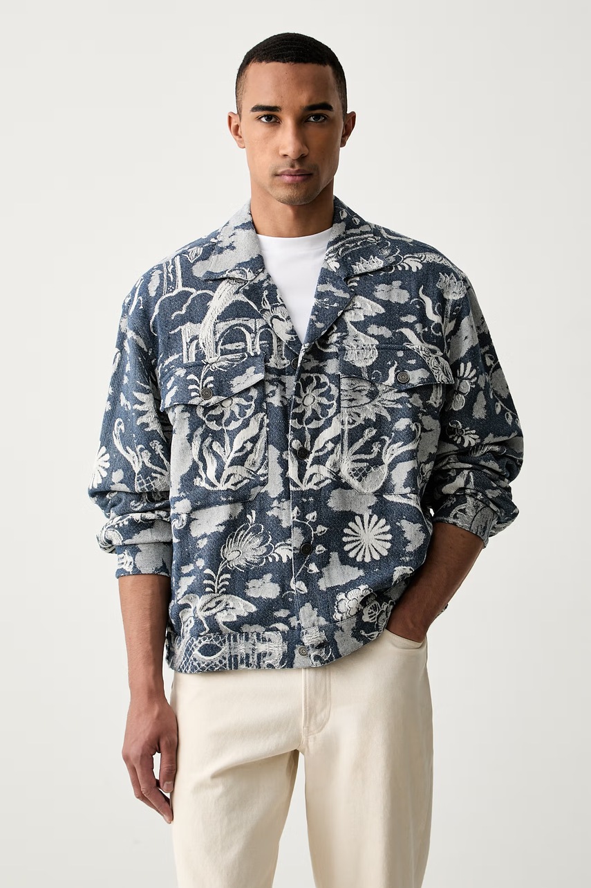 Scotch & Soda krótka kurtka męska bawełniana