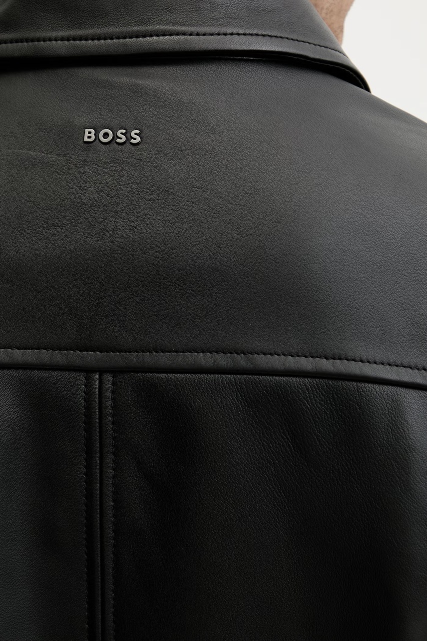 BOSS Orange kožený pánsky Joban
