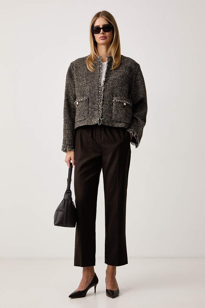 Weekend Max Mara Weekend Max Mara σακάκι γυναικείο με μαλλί WKDVENTO - 2