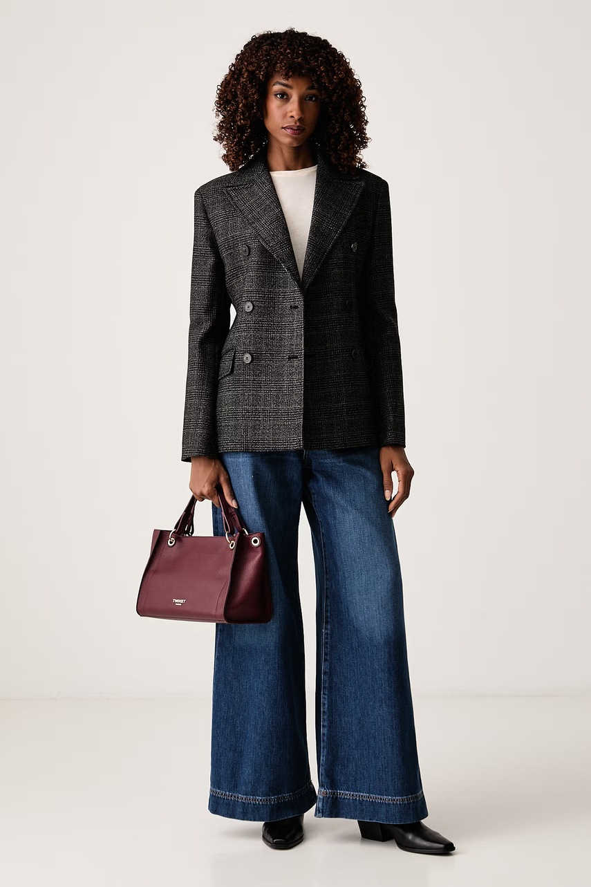 Weekend Max Mara σταυρωτό σακάκι γυναικείο μάλλινο WKDOCCHIO
