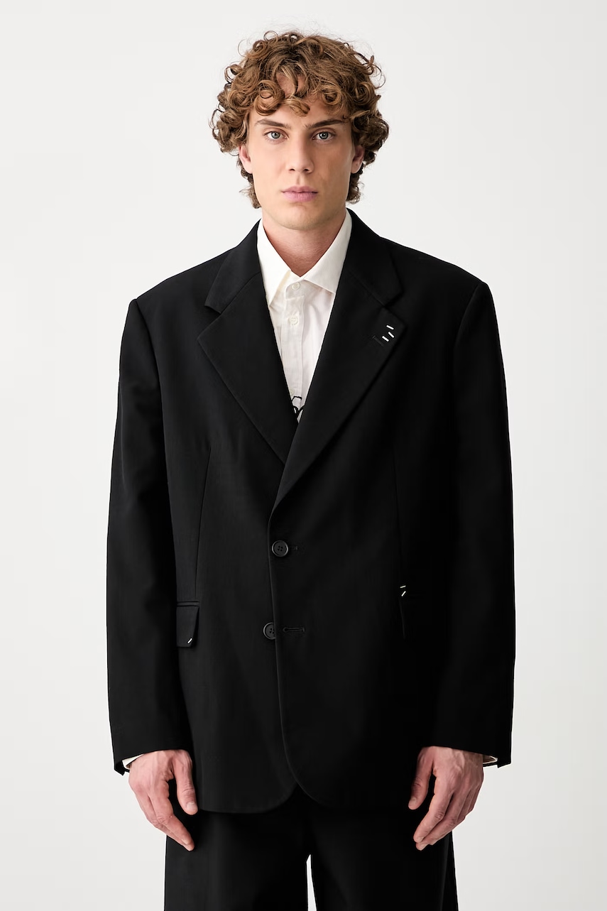 MM6 Maison Margiela marynarka męska z wełną