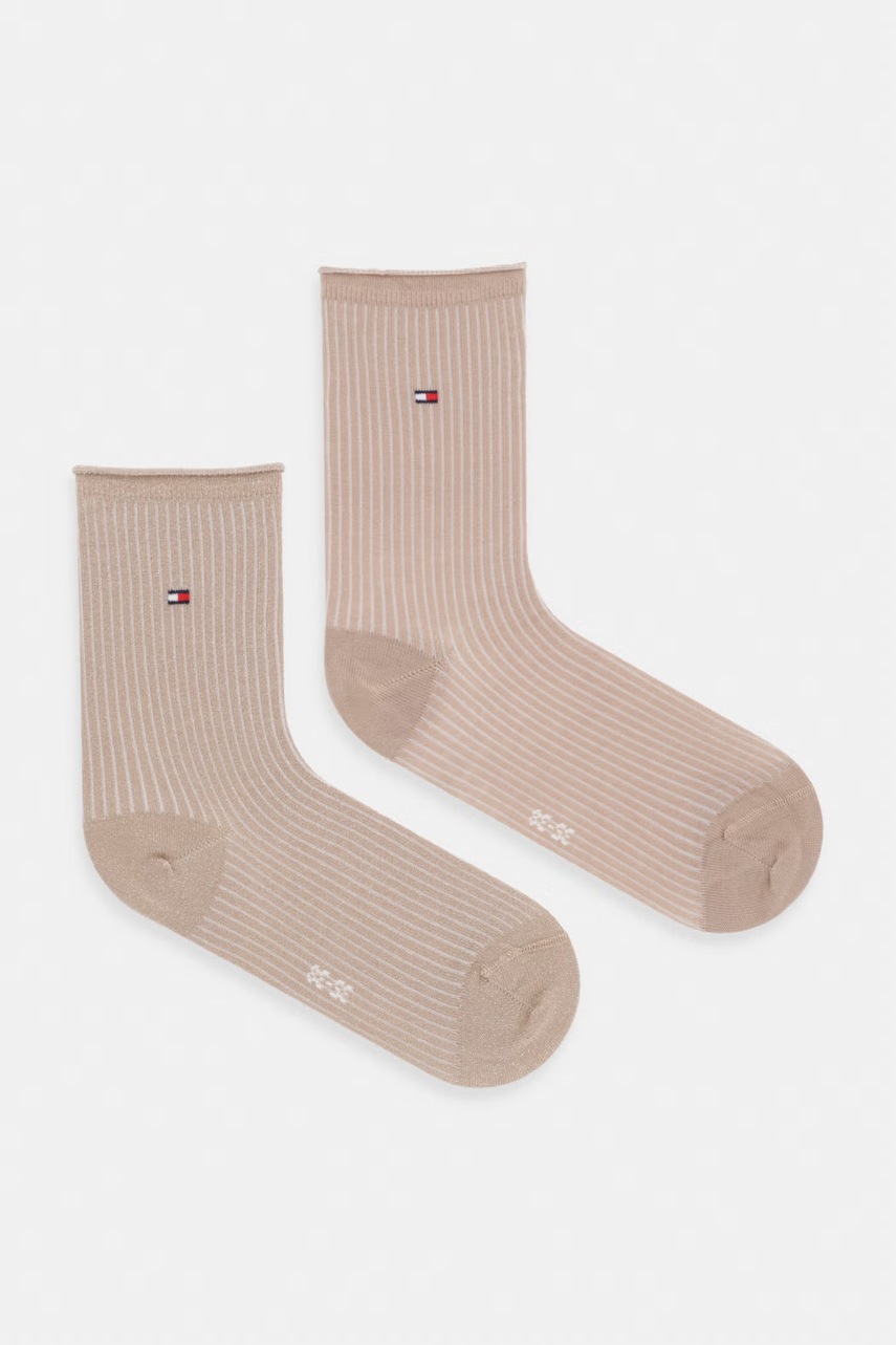 Tommy Hilfiger ponožky dámské s bavlnou 2-pack