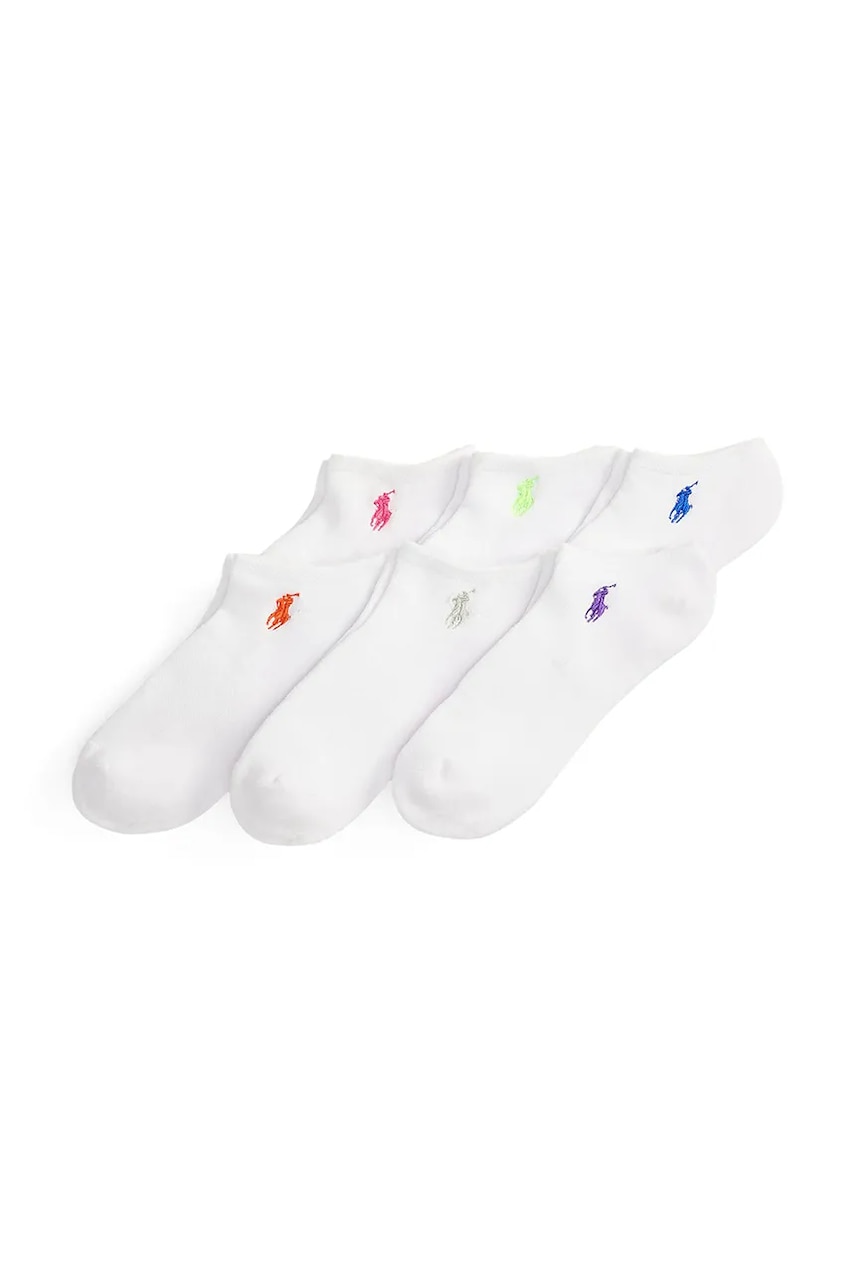 Polo Ralph Lauren skarpety damskie z bawełną 6-pack