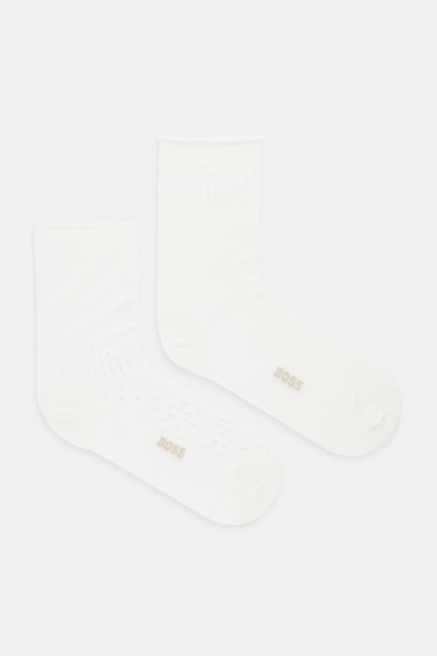 Levně BOSS ponožky dámské s bavlnou 2P QS DropFleur MC W 2-pack