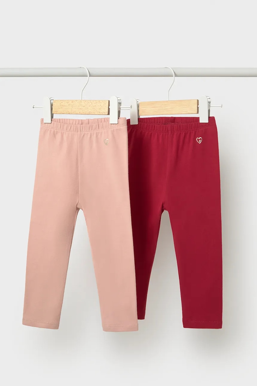 Mayoral  tajice za djecu od pamuka s elastanom 2-pack