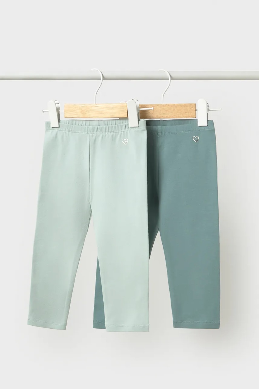 Mayoral  tajice za djecu od pamuka s elastanom 2-pack