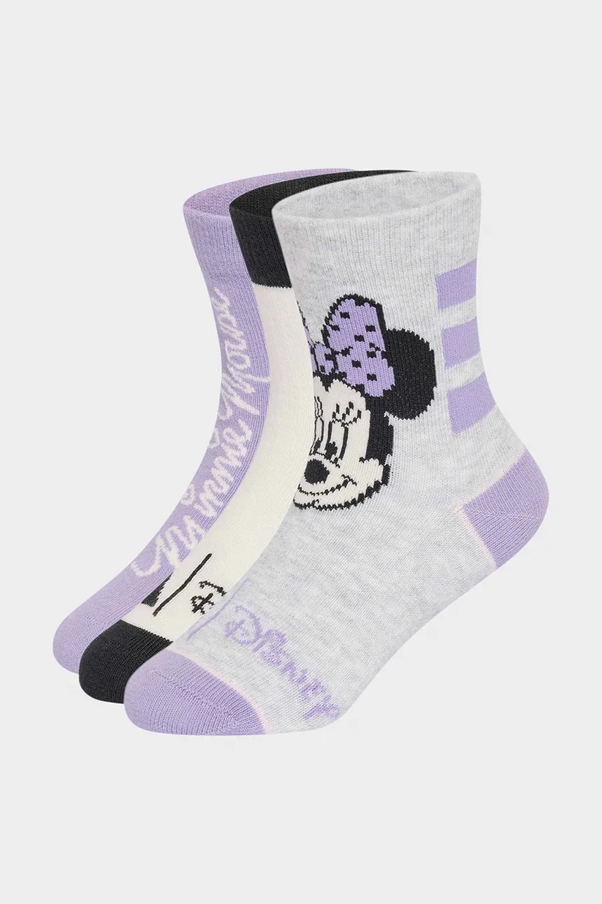 adidas Performance ponožky dětské DISNEY MINNIE MOUSE 3-pack