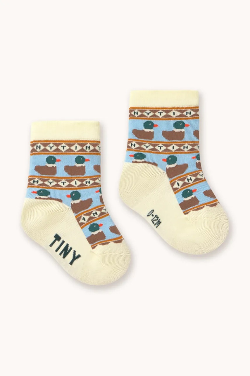 Tinycottons ponožky dětské TINY DUCKS MEDIUM SOCKS (obrázek 2)