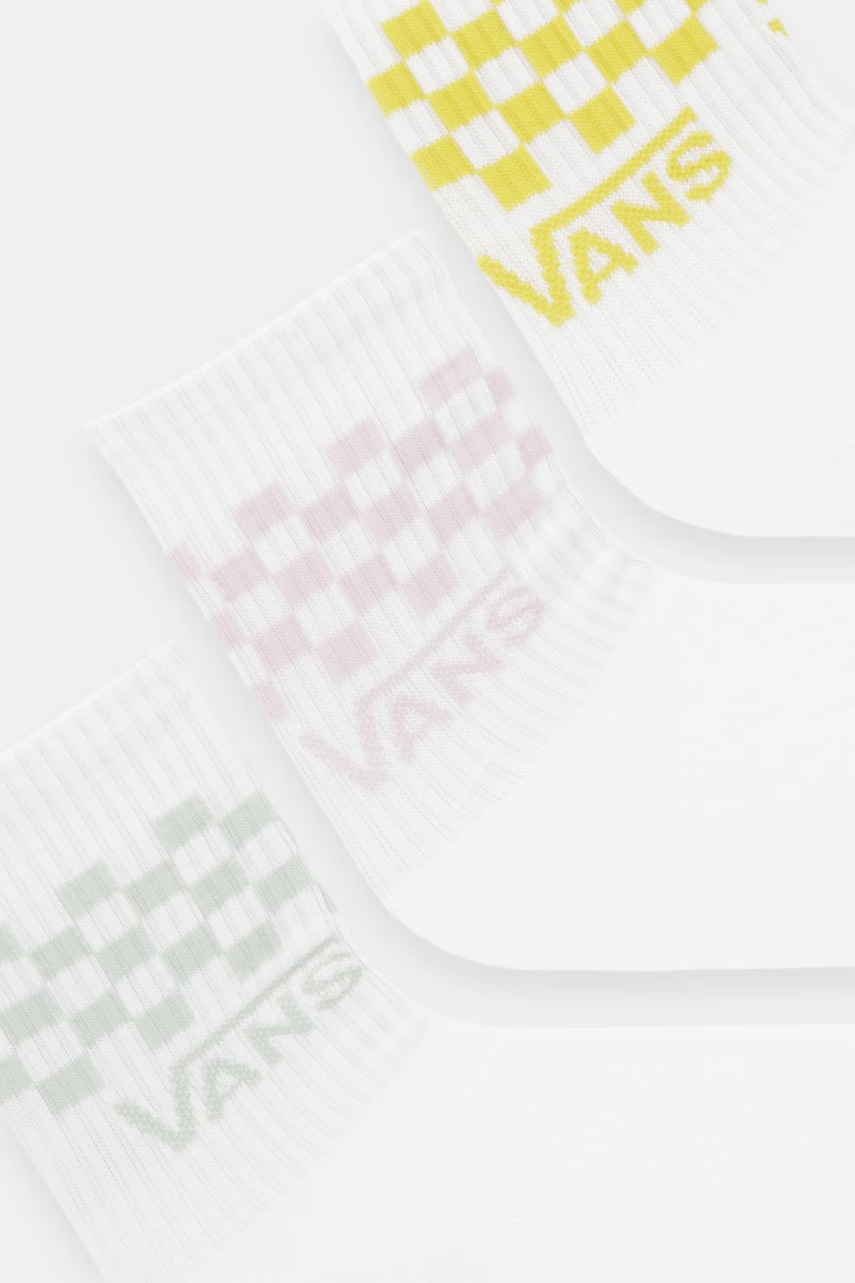 Vans ponožky dětské Classic Check Crew 3-pack (obrázek 2)