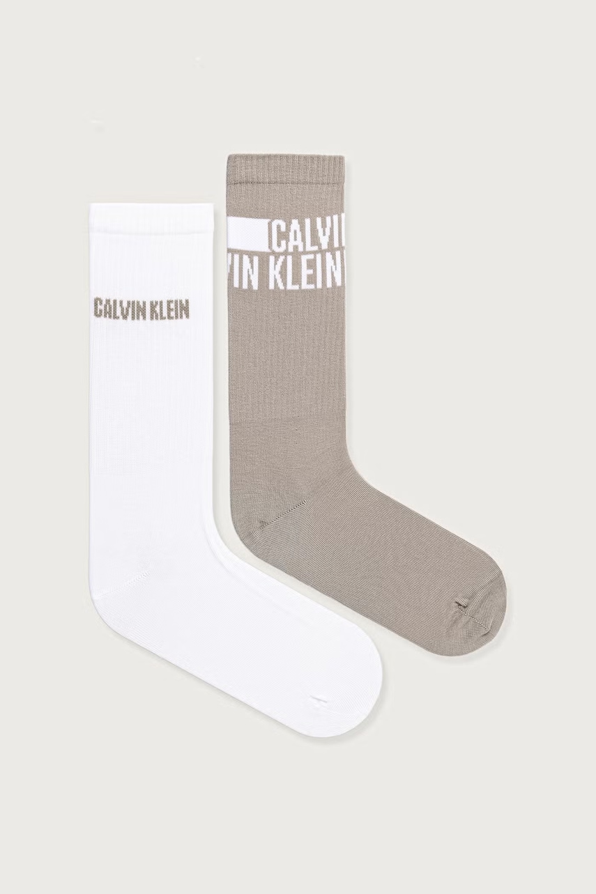 Calvin Klein ponožky dámske s bavlnou 2-pak
