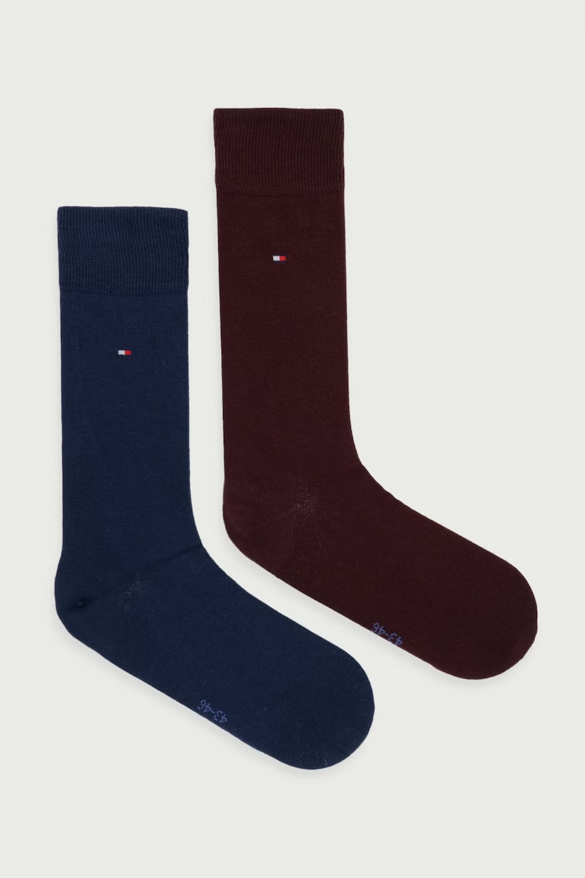 Tommy Hilfiger ponožky pánske s bavlnou 2-pak