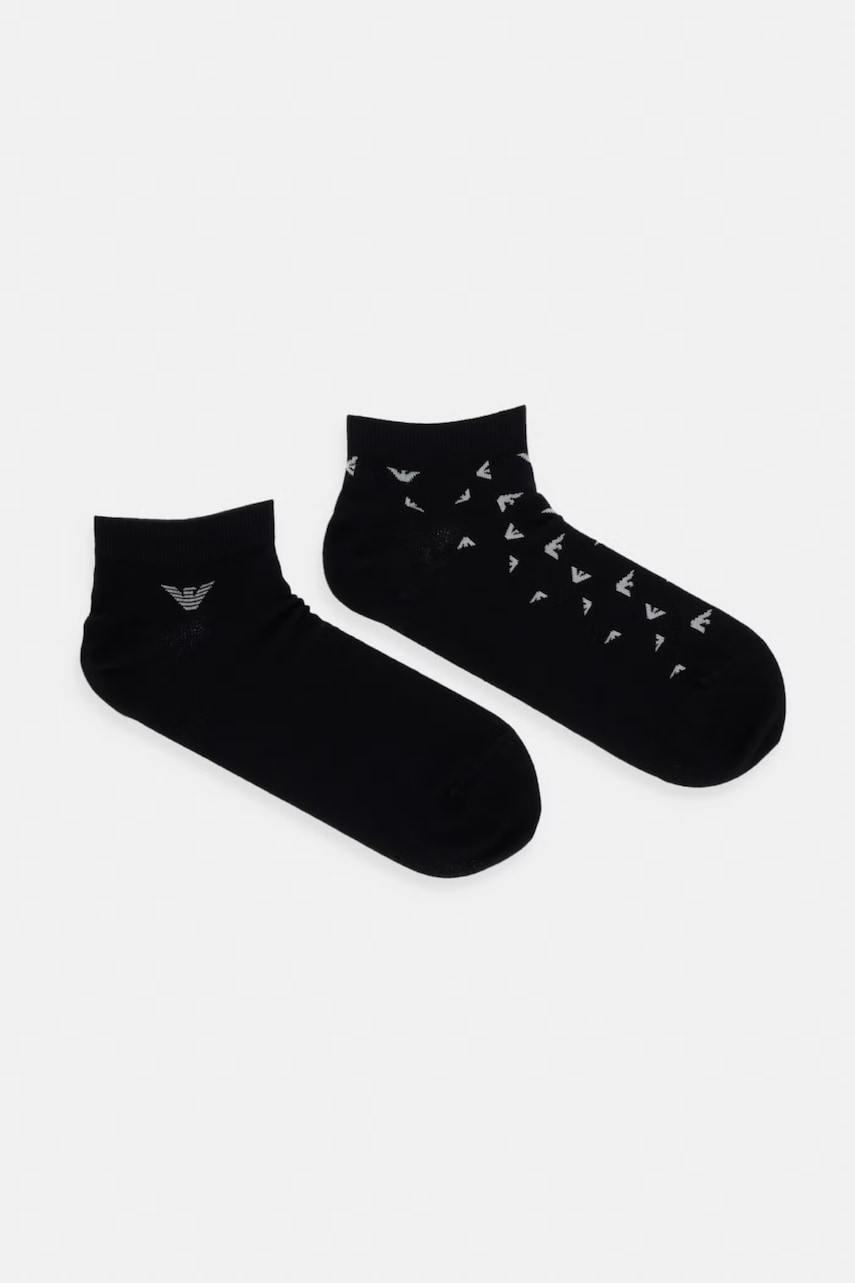Emporio Armani Underwear ponožky pánske s bavlnou 2-pak